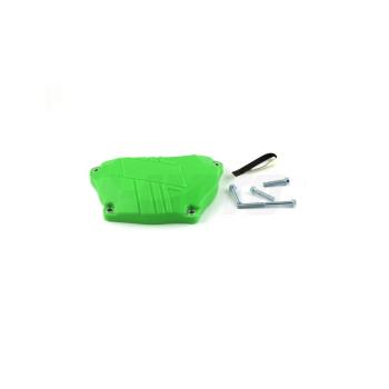 2 559 р. Защита крышки сцепл. пластиковая SM-PARTS Kawasaki KX250F 2017 зеленая  010263-924-8358  с доставкой в г. Кемерово. Увеличить фотографию 1