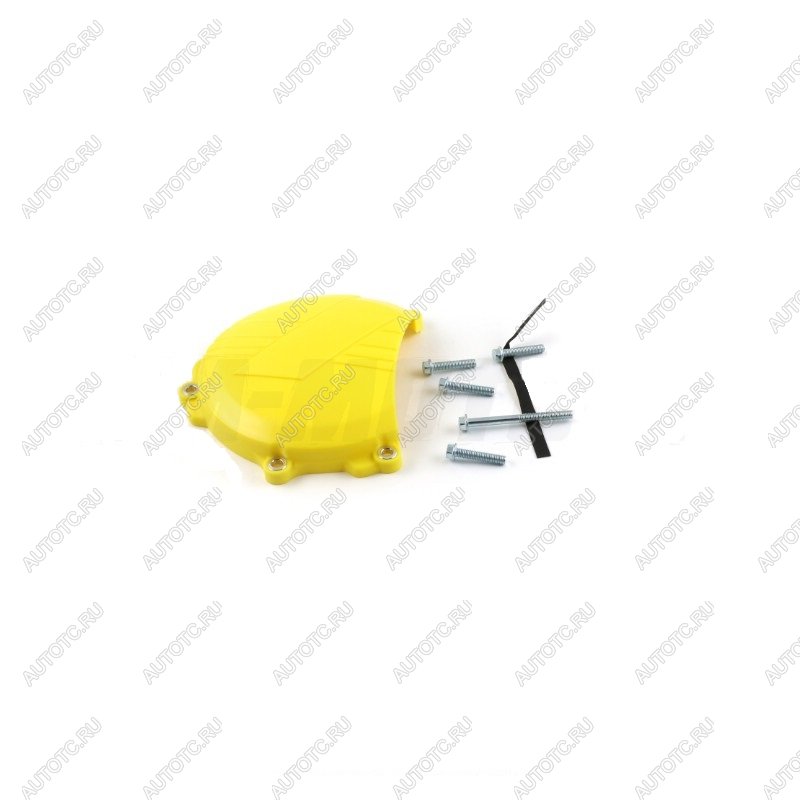 2 559 р. Защита крышки сцепл. пластиковая SM-PARTS Suzuki RMZ250 07-17 желтая  010263-925-6866  с доставкой в г. Кемерово