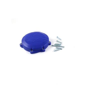 2 559 р. Защита крышки сцепл. пластиковая SM-PARTS Yamaha YZ250F 14-17, WR250F 15-19 синяя  010263-923-5154  с доставкой в г. Кемерово. Увеличить фотографию 1