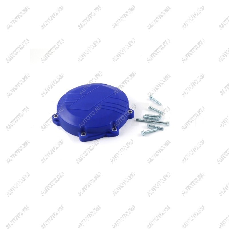 2 559 р. Защита крышки сцепл. пластиковая SM-PARTS Yamaha YZ250F 14-17, WR250F 15-19 синяя  010263-923-5154  с доставкой в г. Кемерово
