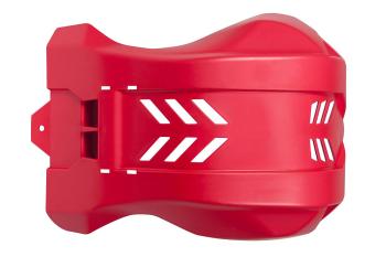 9 249 р. Защита двигателя пластиковая R-Tech Honda CRF250R 18-20, CRF450RX 17-20 (R-PMCRFRS0017) красная  r-pmcrfrs0017  с доставкой в г. Кемерово. Увеличить фотографию 4