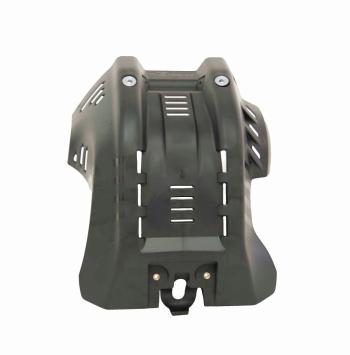 9 249 р. Защита двигателя пластиковая R-Tech KTM EXC-F250-350 16-18, FC250-300 16-18 (R-PMKTMNR2518) черная  r-pmktmnr2518  с доставкой в г. Кемерово. Увеличить фотографию 3