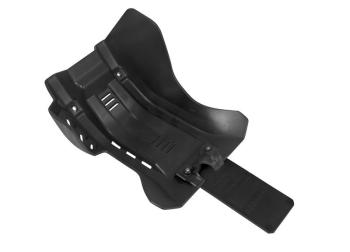 9 249 р. Защита двигателя пластиковая R-Tech KTM SX-F450 16-18, EXC-F450500 17-20 (R-PMKTMNR4518) черная  r-pmktmnr4518  с доставкой в г. Кемерово. Увеличить фотографию 2