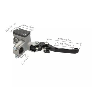 3 699 р. Главный тормозной цилиндр с рычагом Yamaha YZ6585125250, YZ250450F, WR250450F 1987-2023  пм-00031047  с доставкой в г. Кемерово. Увеличить фотографию 8