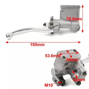 2 499 р. Главный тормозной цилиндр с рычагом Honda CRF250450RX 02-20, CR125250R 04-07  пм-00031060  с доставкой в г. Кемерово. Увеличить фотографию 9