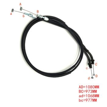 1 599 р. Тросик газа для мотоцикла Honda CB1300 98-02  пм-00023980  с доставкой в г. Кемерово. Увеличить фотографию 1