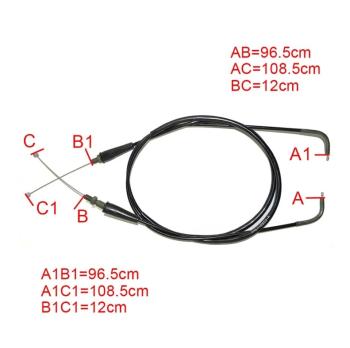 1 769 р. Трос газа AHL Yamaha XG250 Tricker 04-07  пм-00030044  с доставкой в г. Кемерово. Увеличить фотографию 4