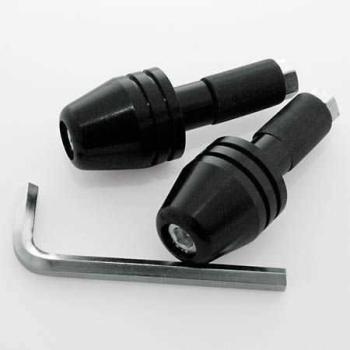1 269 р. PW Грузики руля алюминий черные 13mm   161-014  с доставкой в г. Кемерово. Увеличить фотографию 1