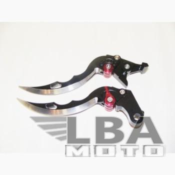 5 349 р. Короткие рычаги тормозасцепления в форме ножей для мотоциклов Aprilia  пм-00004393  с доставкой в г. Кемерово. Увеличить фотографию 5