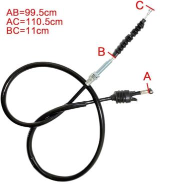 1 679 р. Тросик сцепления AHL BMW F650GS 08-15, F700GS 2013, F800GS 08-14  пм-00030017  с доставкой в г. Кемерово. Увеличить фотографию 3