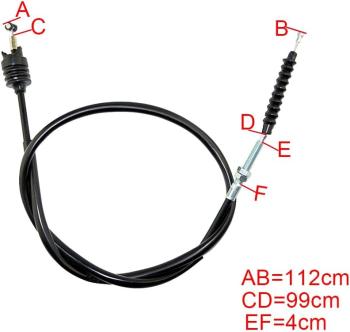 1 679 р. Тросик сцепления AHL BMW F650GS 08-15, F700GS 2013, F800GS 08-14  пм-00030017  с доставкой в г. Кемерово. Увеличить фотографию 4