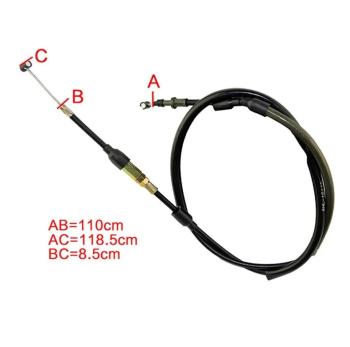 1 369 р. Тросик сцепления AHL Kawasaki KX250F 05-08, Suzuki RMZ250 05-06 (45-2047)  пм-00029984  с доставкой в г. Кемерово. Увеличить фотографию 3