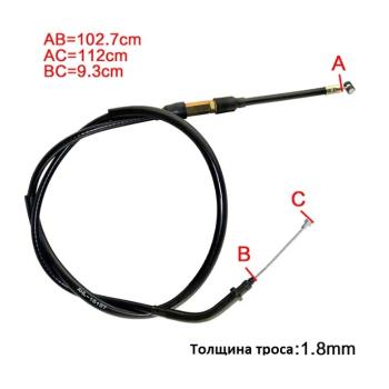 729 р. Тросик сцепления AHL Yamaha TT-R250 93-06  пм-00030734  с доставкой в г. Кемерово. Увеличить фотографию 5