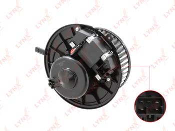 11 299 р. Вентилятор VW Golf AUDI A3 (03-13) SKODA Octavia (04-) отопителя салона LYNX LYNX rf1219  с доставкой в г. Кемерово. Увеличить фотографию 2