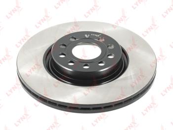 4 499 р. Диск тормозной VW Caddy,Golf,Jetta,Passat AUDI A3,Q3 SEAT Leon SKODA Yeti передний (1шт.) LYNX LYNX bn1202  с доставкой в г. Кемерово. Увеличить фотографию 2