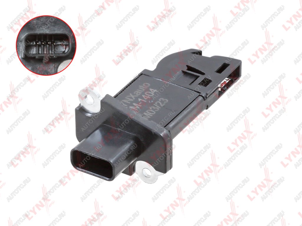 4 699 р. Датчик массового расхода воздуха FORD Ecosport (13-),Fiesta (08-),Mondeo (07-) LYNX LYNX dm1404  с доставкой в г. Кемерово