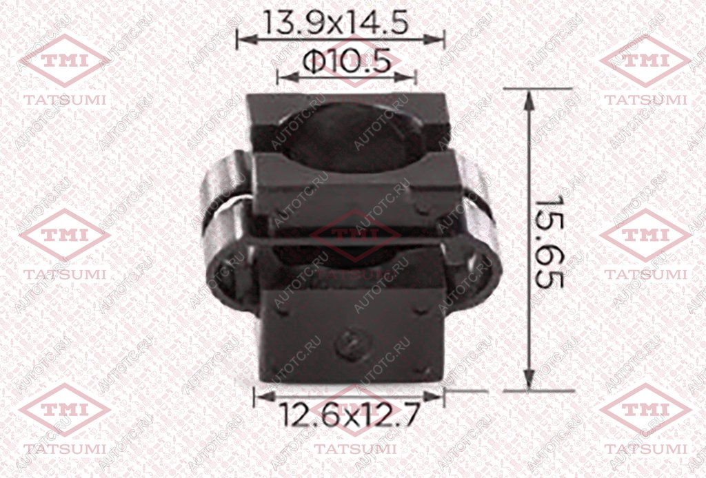 14 р. Клипса VW крепления защиты TATSUMI BELT TATSUMI BELT tjb1402  с доставкой в г. Кемерово