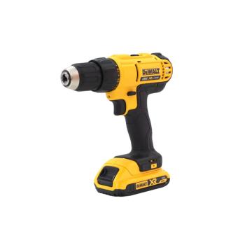 20 799 р. Дрель-шуруповерт аккумуляторный 18.0В 2.0Ач (2 АКБ Li-Ion, кейс) DEWALT DEWALT dcd771d2 DEWALT dcd771d2  с доставкой в г. Кемерово. Увеличить фотографию 1