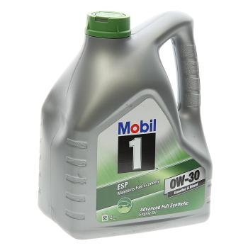 6 199 р. Масло моторное Mobil1 ESP 0W30 синт.4л MOBIL MOBIL 157748 MOBIL 157748  с доставкой в г. Кемерово. Увеличить фотографию 1