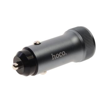 240 р. Устройство зарядное в прикуриватель 2USB 12V HOCO HOCO z49 серый HOCO z49 серый  с доставкой в г. Кемерово. Увеличить фотографию 2