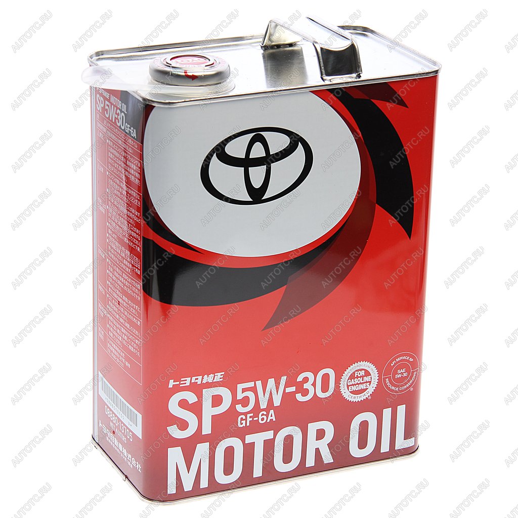 4 649 р. Масло моторное 08880-13705 5W30 синт.4л TOYOTA TOYOTA 08880-13705  с доставкой в г. Кемерово