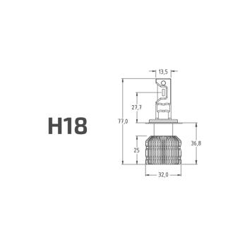 2 799 р. Лампа светодиодная 12V H7 PX26d бокс (2шт.) MTF MTF lan07k6  с доставкой в г. Кемерово. Увеличить фотографию 5