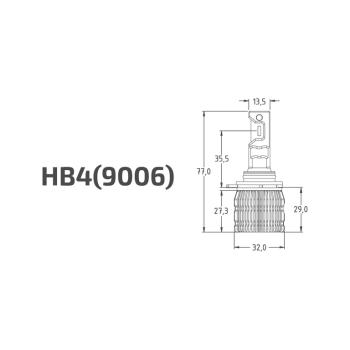 2 799 р. Лампа светодиодная 12V HB4 P22d бокс (2шт.) MTF MTF lanb4k6  с доставкой в г. Кемерово. Увеличить фотографию 7