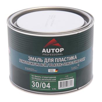 899 р. Краска для бамперов черная структурная 0.5л AUTOP AUTOP atp-ct3004-05p2  с доставкой в г. Кемерово. Увеличить фотографию 1