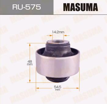 659 р. Сайлентблок MITSUBISHI редуктора заднего моста MASUMA MASUMA ru-575  с доставкой в г. Кемерово. Увеличить фотографию 2