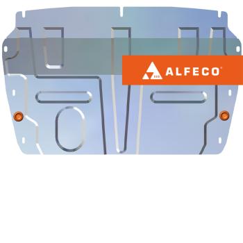 Защита картера и КПП V-2,0T (малая) ALFECO Chery Tiggo 8 (T18) рестайлинг (2019-2025) (алюминий 4 мм)