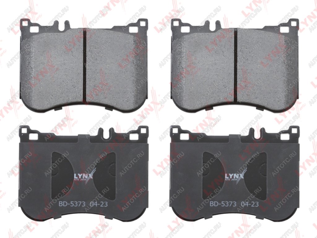 3 079 р. Колодки тормозные MERCEDES S (W222) (13-) передние (4шт.) LYNX LYNX bd5373  с доставкой в г. Кемерово