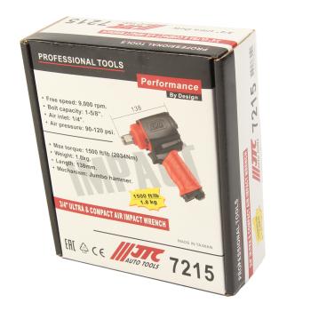 30 999 р. Гайковерт пневматический 34 2034Нм 9000обмин. 90-120PSI JTC JTC TOOLS CO., LTD jtc-7215  с доставкой в г. Кемерово. Увеличить фотографию 9