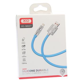 292 р. Кабель USB Type C 1.2м синий XO XO nb227 blue  с доставкой в г. Кемерово. Увеличить фотографию 3