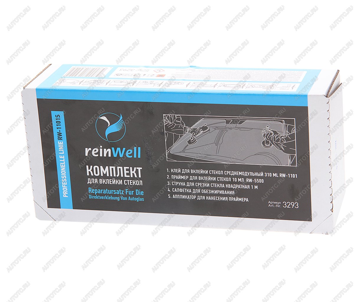 2 339 р. Набор для вклейки стекла со струной RW-1101S REINWELL REINWELL 3293  с доставкой в г. Кемерово