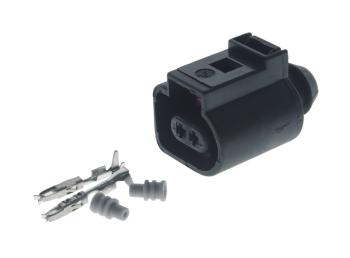 729 р. Разъем VAG электрический (2-х контактный) TE PARTS TE PARTS 7821600  с доставкой в г. Кемерово. Увеличить фотографию 2