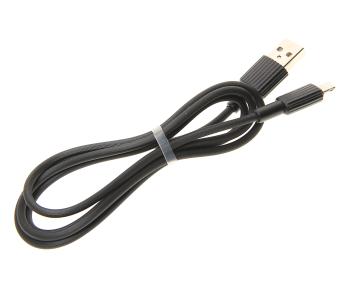 142 р. Кабель micro USB 1м черный XO XO nb156 black  с доставкой в г. Кемерово. Увеличить фотографию 1