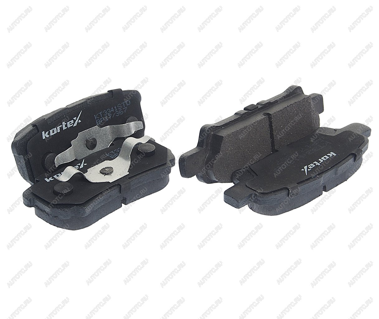 929 р. Колодки тормозные MITSUBISHI Lancer (03-),Outlander (03-) DODGE Caliber (06-) задние (4шт.) KORTEX KORTEX kt3341std  с доставкой в г. Кемерово