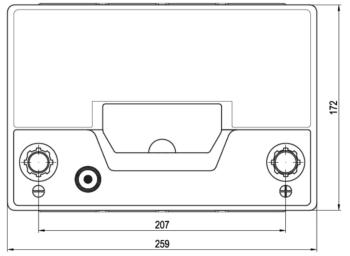 13 549 р. Аккумулятор VOLTHOR EFB 70Ач обратная полярность VOLTHOR 6ст70(0) 57029 d26  с доставкой в г. Кемерово. Увеличить фотографию 4