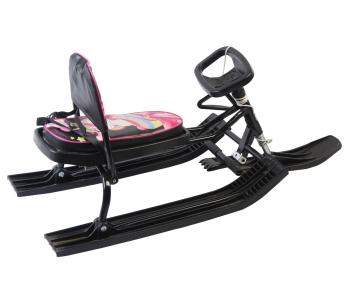 3 399 р. Снегокат со складной спинкой БАРС БАРС 124 comfort baby friends  с доставкой в г. Кемерово. Увеличить фотографию 2