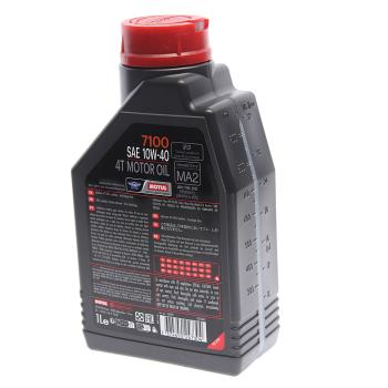 1 639 р. Масло моторное для 4-х тактных двигателей 7100 ESTER 4T 10W40 синт.1л MOTUL MOTUL 104091  с доставкой в г. Кемерово. Увеличить фотографию 2