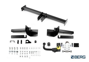5 299 р. Фаркоп (крепление шара на двух болтах) Berg Lexus LX500d J310 (2021-2022) (стальной с порошковым покрытием, шар A (F20))  с доставкой в г. Кемерово. Увеличить фотографию 2