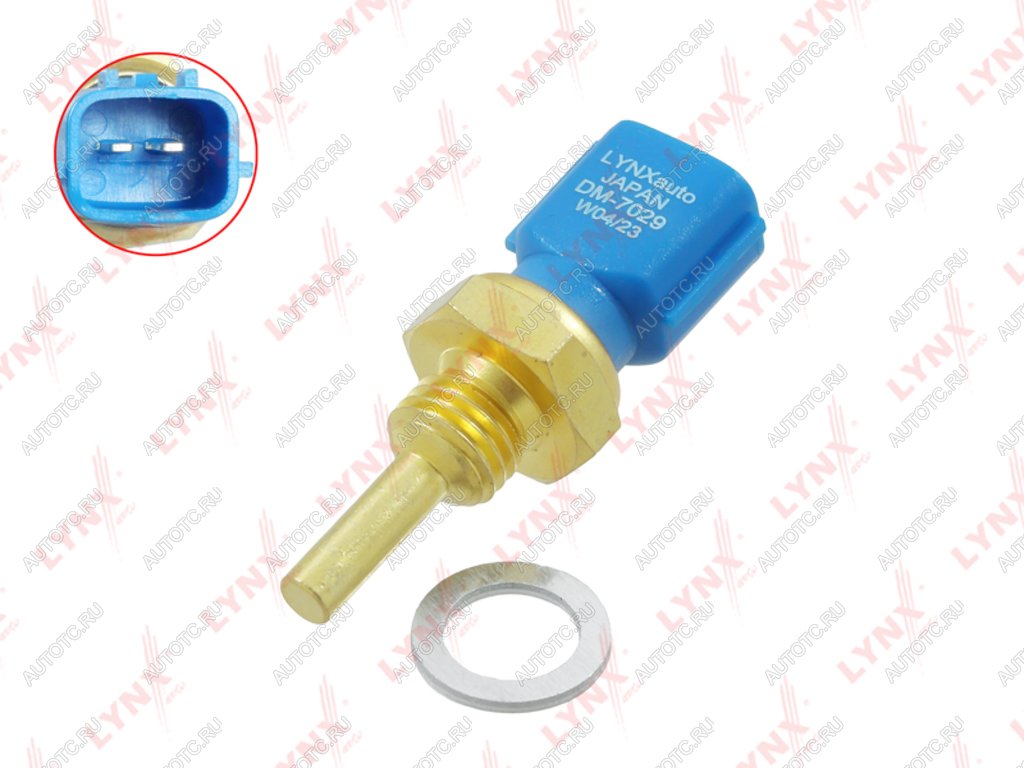 579 р. Датчик температуры NISSAN Almera (00-11) охлаждающей жидкости LYNX LYNX dm7029 LYNX dm7029  с доставкой в г. Кемерово