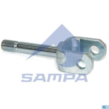 1 659 р. Кронштейн IVECO Trakker амортизатора переднего нижний SAMPA SAMPA 061.285 SAMPA 061.285  с доставкой в г. Кемерово. Увеличить фотографию 1