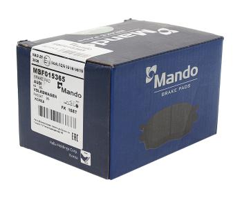 1 999 р. Колодки тормозные AUDI 100,A6,A8 задние (4шт.) MANDO MANDO mbf015365 MANDO mbf015365  с доставкой в г. Кемерово. Увеличить фотографию 2