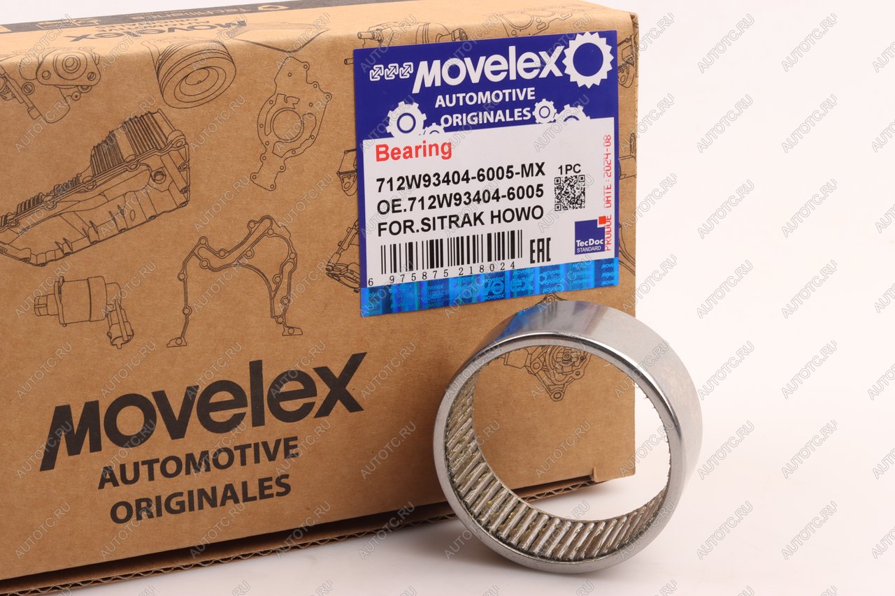 299 р. Подшипник SITRAK HOWO вала тормозного (мост VGD95) (42х52х20) MOVELEX MOVELEX 712w934046005-mx MOVELEX 712w934046005-mx  с доставкой в г. Кемерово