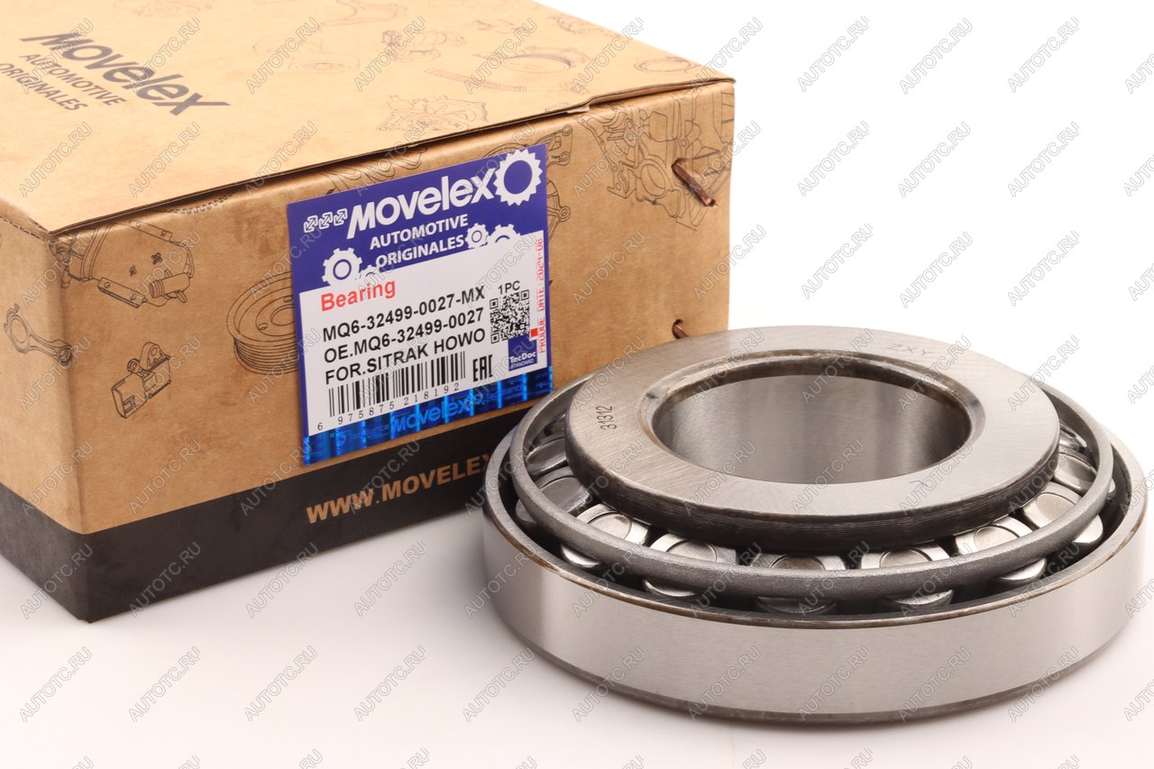 1 299 р. Подшипник SITRAK HOWO роликовый конический MOVELEX MOVELEX mq6324990027-mx MOVELEX mq6324990027-mx  с доставкой в г. Кемерово
