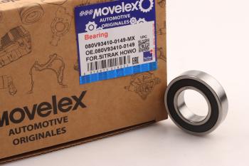 299 р. Подшипник SITRAK HOWO шариковый MOVELEX MOVELEX 080v934100149-mx MOVELEX 080v934100149-mx  с доставкой в г. Кемерово. Увеличить фотографию 1