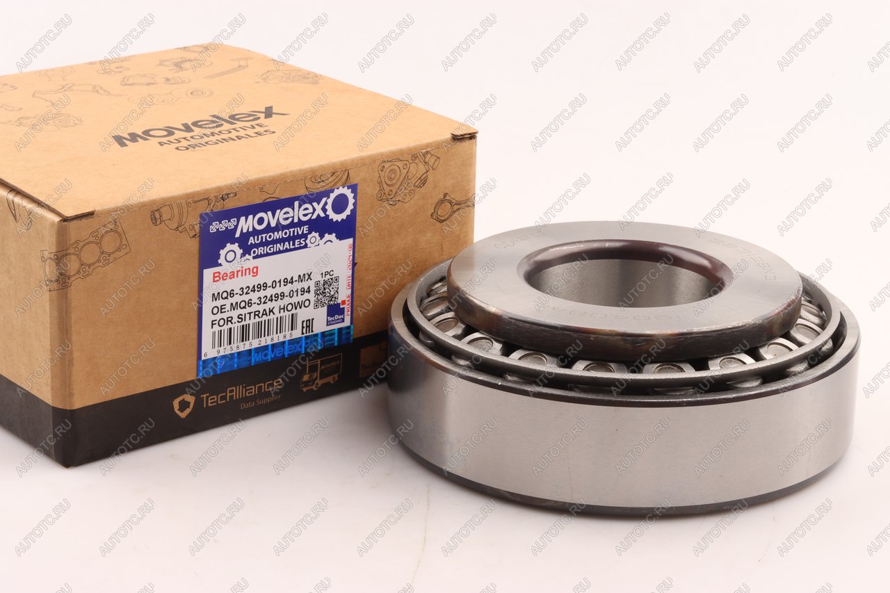 3 799 р. Подшипник SITRAK HOWO роликовый конический MOVELEX MOVELEX mq6324990194-mx MOVELEX mq6324990194-mx  с доставкой в г. Кемерово