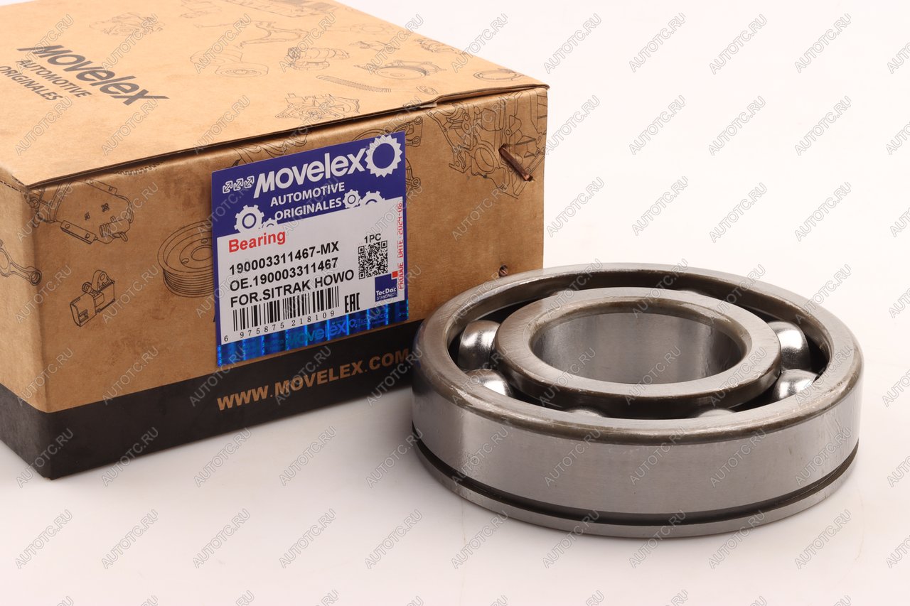 859 р. Подшипник SITRAK HOWO кулака поворотного MOVELEX MOVELEX 190003311467-mx MOVELEX 190003311467-mx  с доставкой в г. Кемерово
