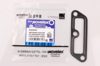 49 р. Прокладка SITRAK HOWO корпуса термостата MOVELEX MOVELEX 080v069040044-mx MOVELEX 080v069040044-mx  с доставкой в г. Кемерово. Увеличить фотографию 1